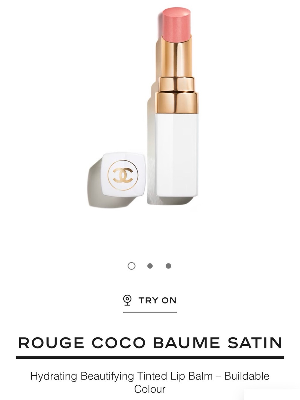 CHANEL Rouge Coco Baume Tinted Lip Balm 928 Pink Delight (Exclusive) - New